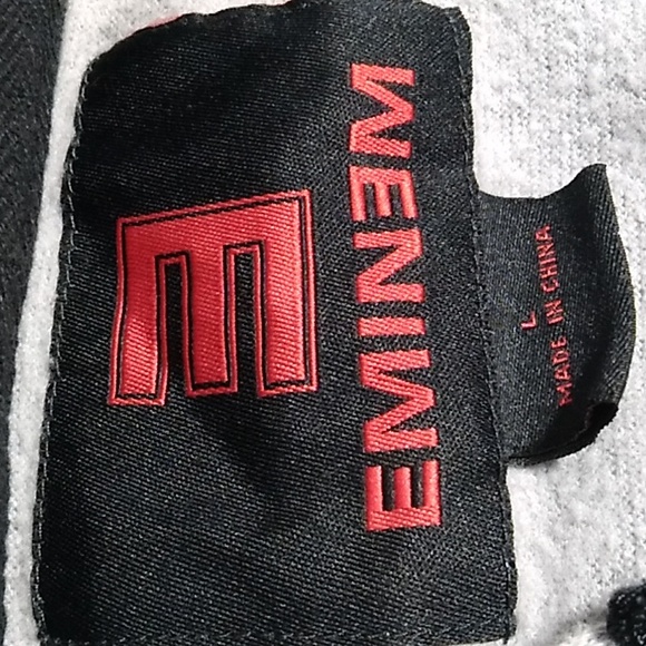 SALE! Eminem Zip Up Camo Jacket W/Hood Sz.L Offers Welcome 🤗 - Picture 8 of 11